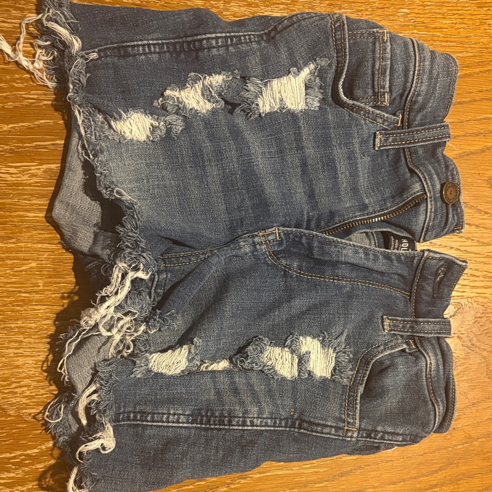 Hollister Blue Denim Shorts
